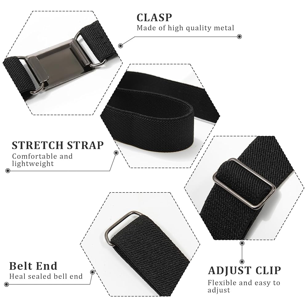 小物 JCAESAR KNCKLE BELT Amazon.com: Kajeer Kids Belts 2 Pack for Boys Girls Elastic